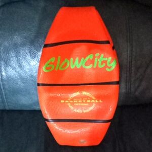 Glow City LED Light-Up Basketball. 29.5 Official Size and Weight. Bright Orange.